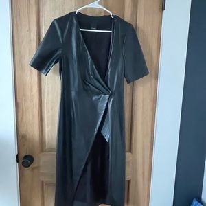 Leather Dress - Pinko